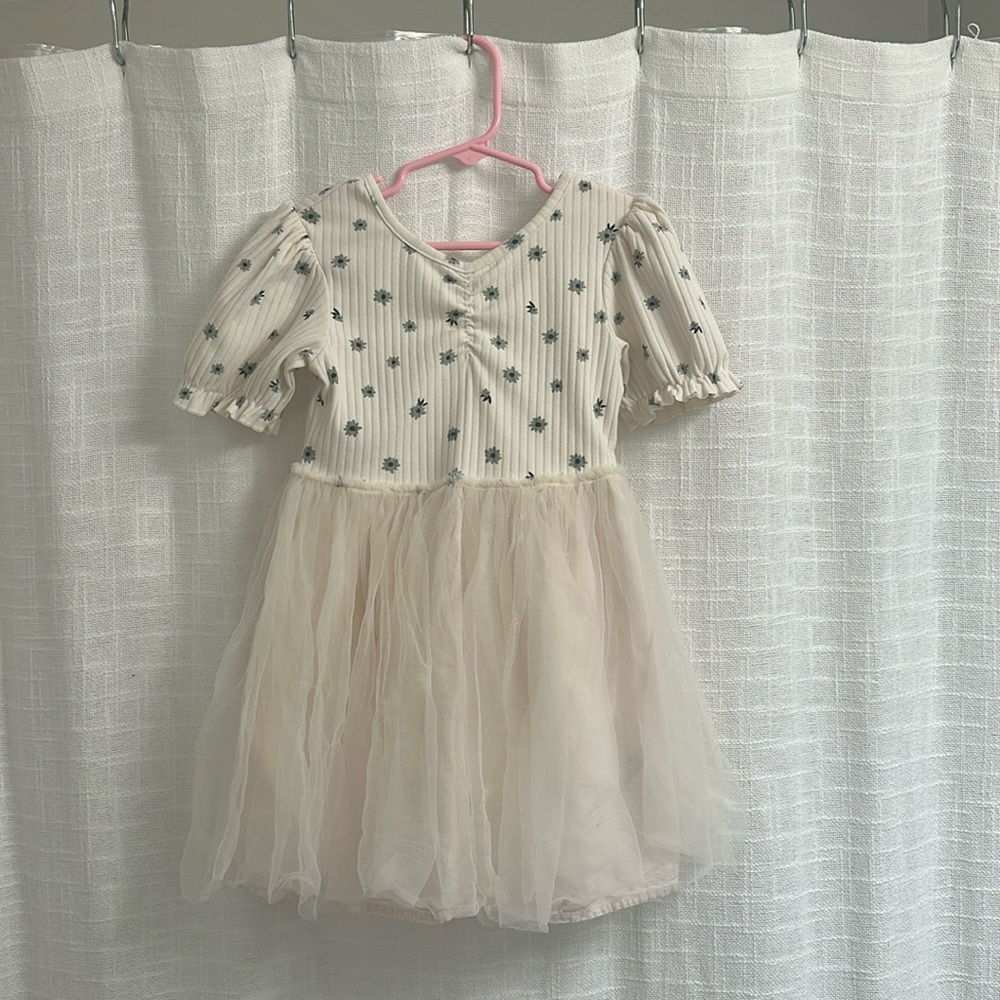 Cotton on Kids Floral Tulle Dress